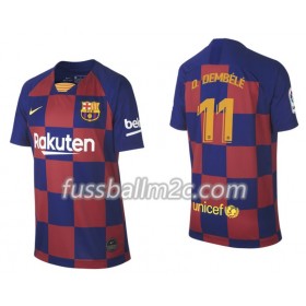 Fußballtrikots FC Barcelona Ousmane Dembele 11 Heim Trikotsatz 2019-2020